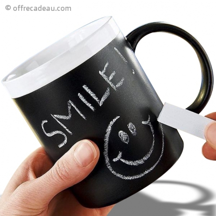 Mug tableau avec craie