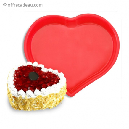 Moule à gâteau en forme de coeur