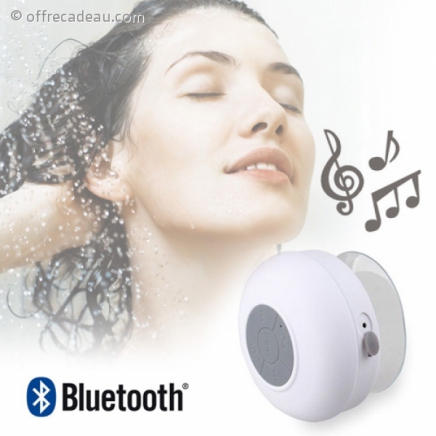 Enceinte bluetooth pour la douche