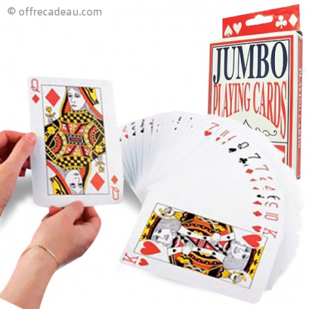 Jeu de cartes XXL