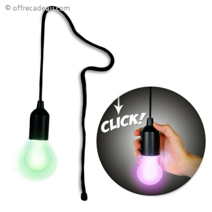 Lampe LED multicolore à pile