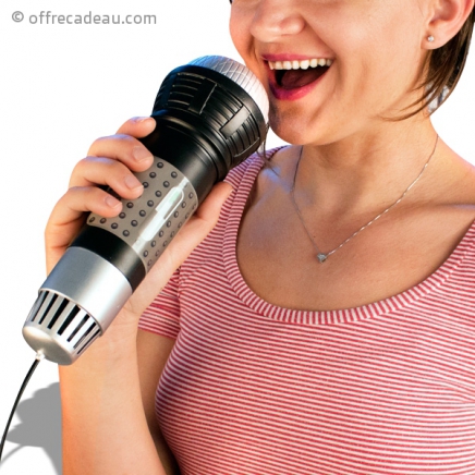 Microphone à effet écho