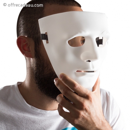 Masque visage anonyme