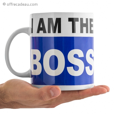 Tasse 750 mI I am the boss