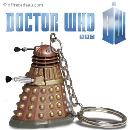 Porte-clés Dalek en métal