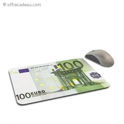 Tapis de souris en billet de 100 euros