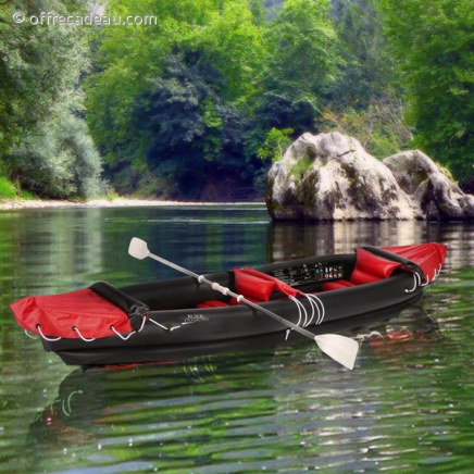 Canoë kayak gonflable pour 2 personnes