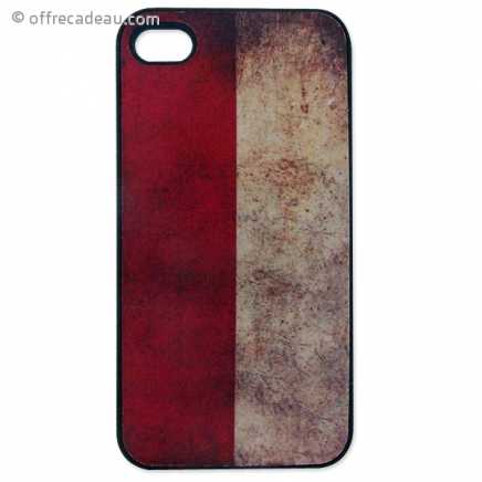 Coque pour iPhone 4 : drapeau d'Indonésie ou de Monaco