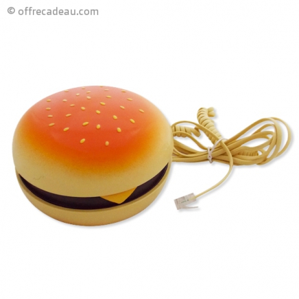 Téléphone en forme de burger