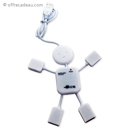 Hub USB en forme de bonhomme