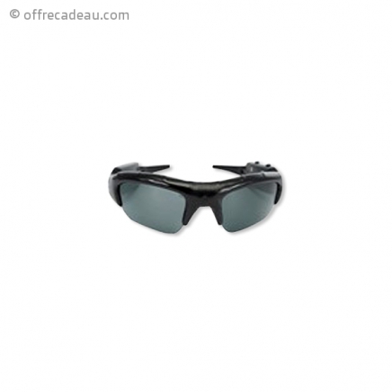 Lunettes de soleil caméra espion