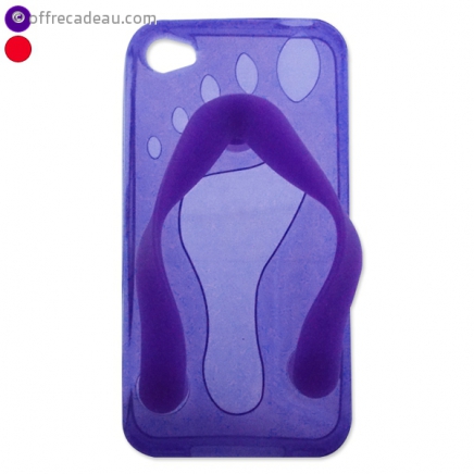 Coque en silicone tong pour iPhone 4 ou 4s