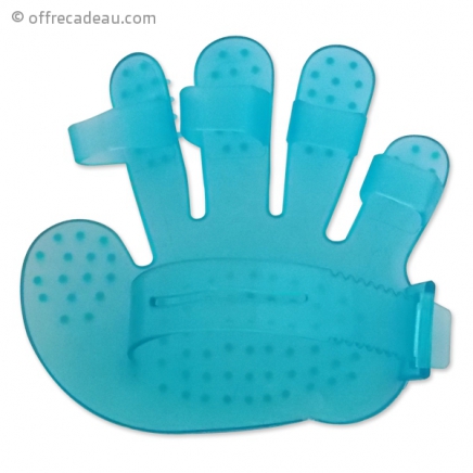 Main en silicone pour massage et grattage