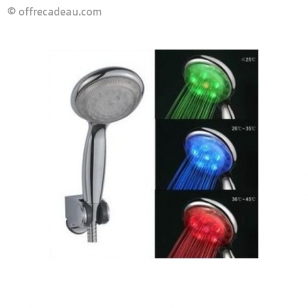 Pommeau de douche lumineux