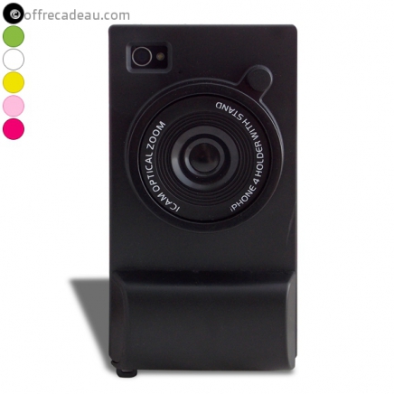 Coque pour iPhone 4 aspect appareil photo