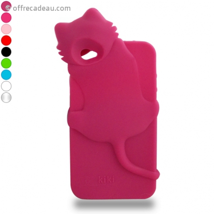 Coque iPhone 4 en forme de chat