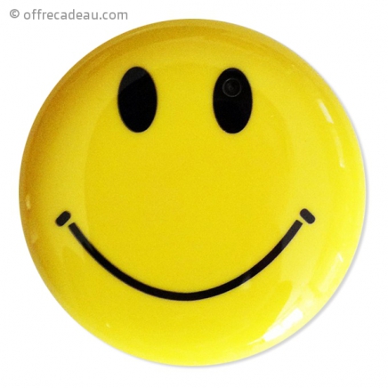 Broche caméra smiley