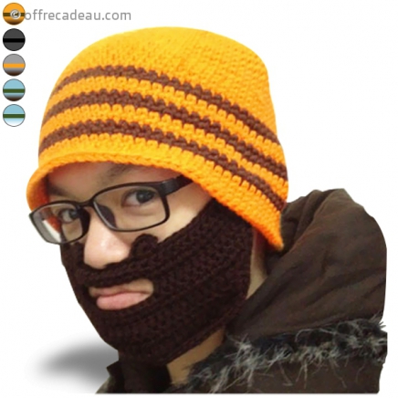 Bonnet déguisement barbu