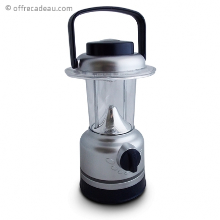 Lampe de camping 12 LED avec une boussole