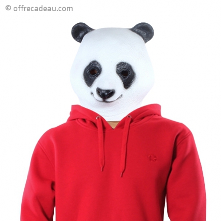 Masque en tête de panda géant