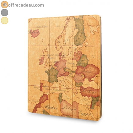 Etui pour ipad carte du monde