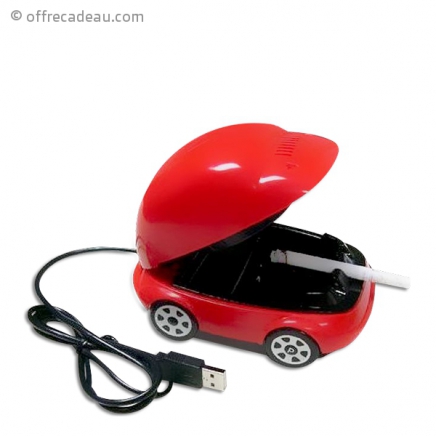 Cendrier voiture USB filtre fumée