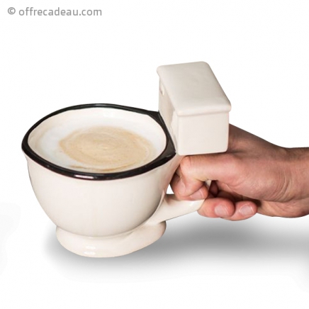 Tasse en forme de WC toilettes XL