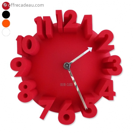 Horloge analogique design en 3D