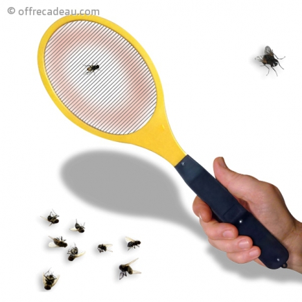 Raquette électrique tue mouche et moustique
