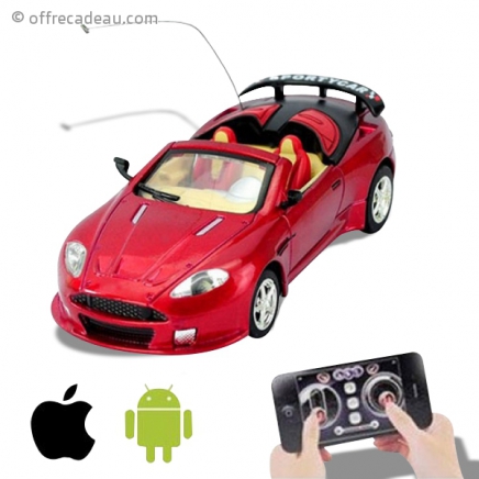Mini voiture téléguidée par smartphone