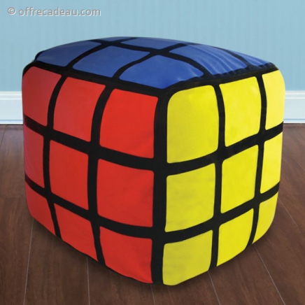 Pouf Rubik's Cube à gonfler