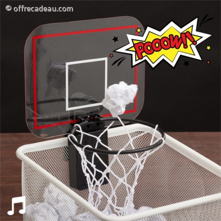 Mini panier de basketball sonore