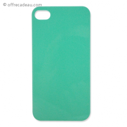 Coque pour iPhone 4 et 4S couleur vert pastel