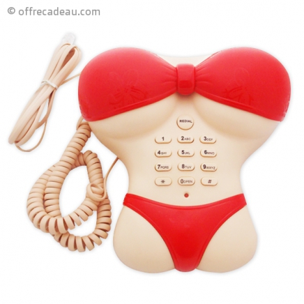 Téléphone en forme de bikini 