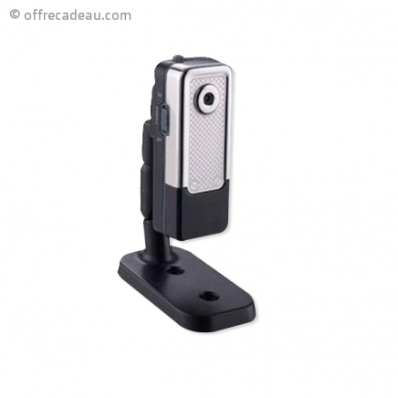Mini caméra métal argent