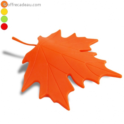 Bloc-porte feuille d'érable couleur d'automne