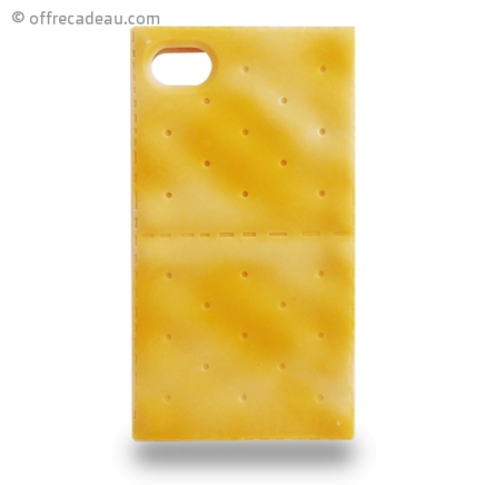 Coque pour iPhone 4 ou 4s en silicone petit biscuit