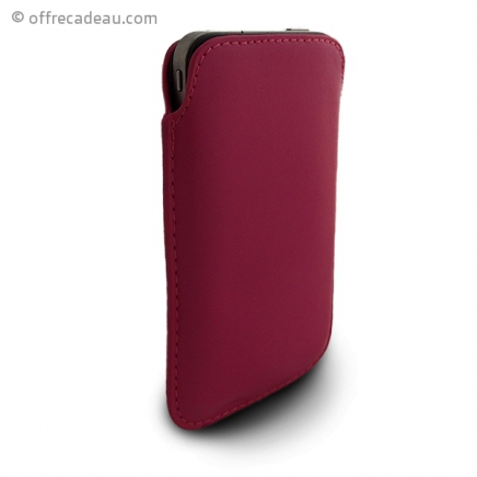 Pochette de protection iPhone 4 cuir