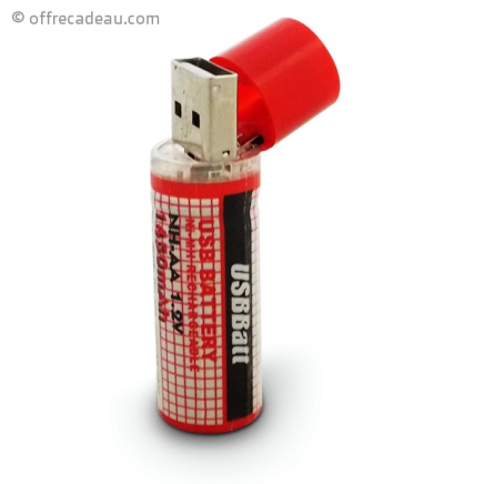 Pile AA rechargeable via USB