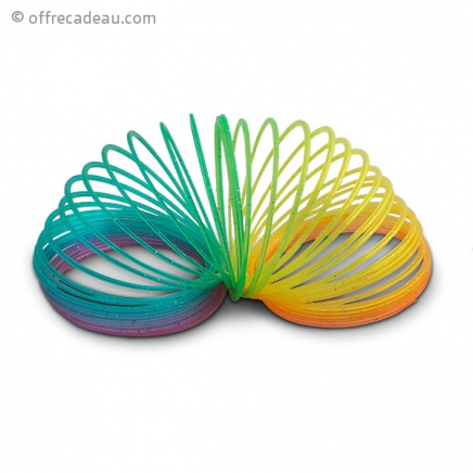 Slinky jeu du ressort multicolore