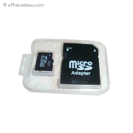 Carte de stockage Micro SD 2 Giga