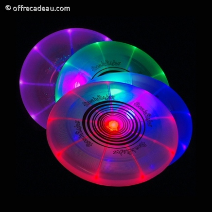 Frisbee à lumière led