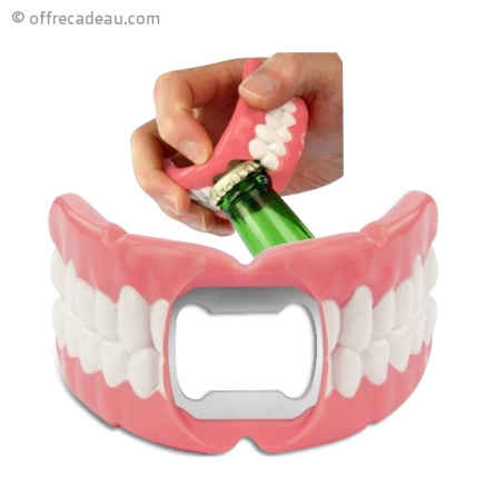 Décapsuleur original en dentier